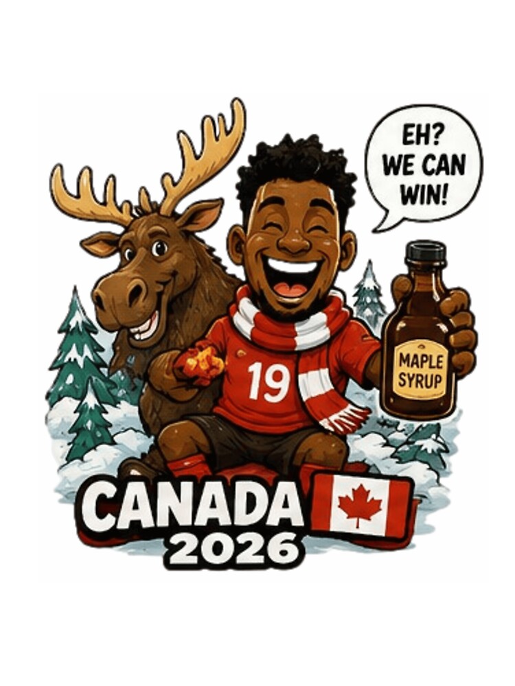 Canada 2026 Soccer Fan Sticker by Pixanova