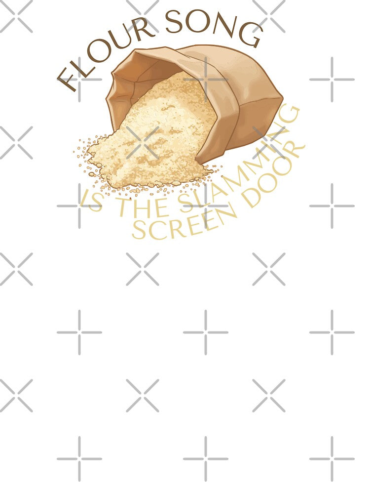 Flour Song The Slamming Screen Door - Funny Bread Pun by Niji Hibana