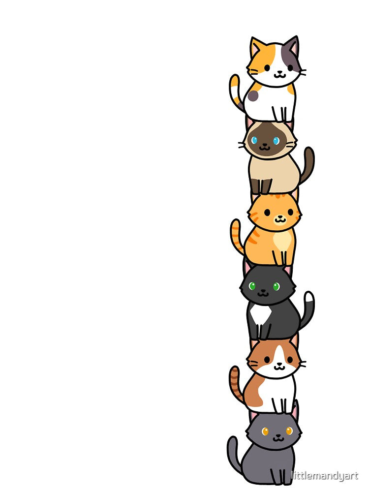Cute Cats by littlemandyart