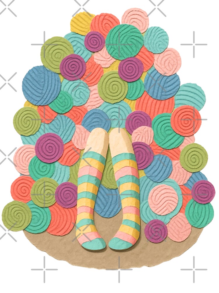 Yarn stash avalanche by MsBrillMakes