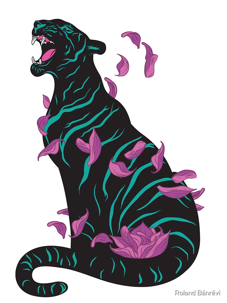 Black tiger by Roland Bánrévi