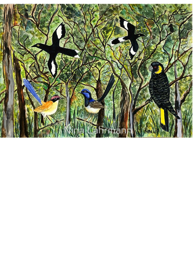Birds in the Bush by Nina Lahrmann