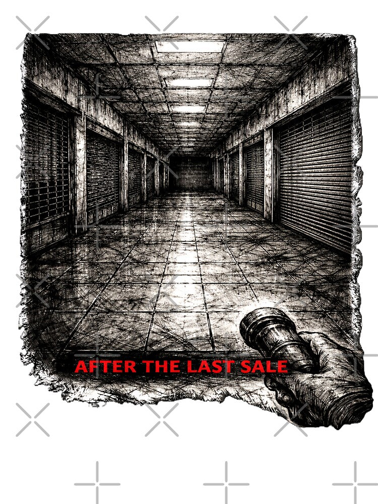 Dead Mall Corridor Analog Horror Ink by CLOUTKULT