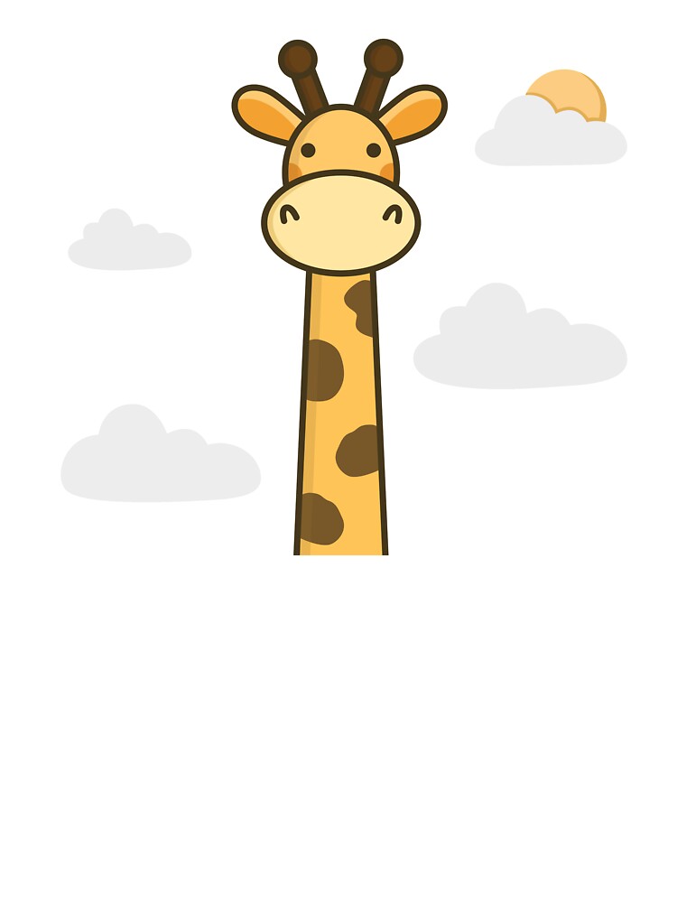 Kawaii Cute Giraffe by wordsberry