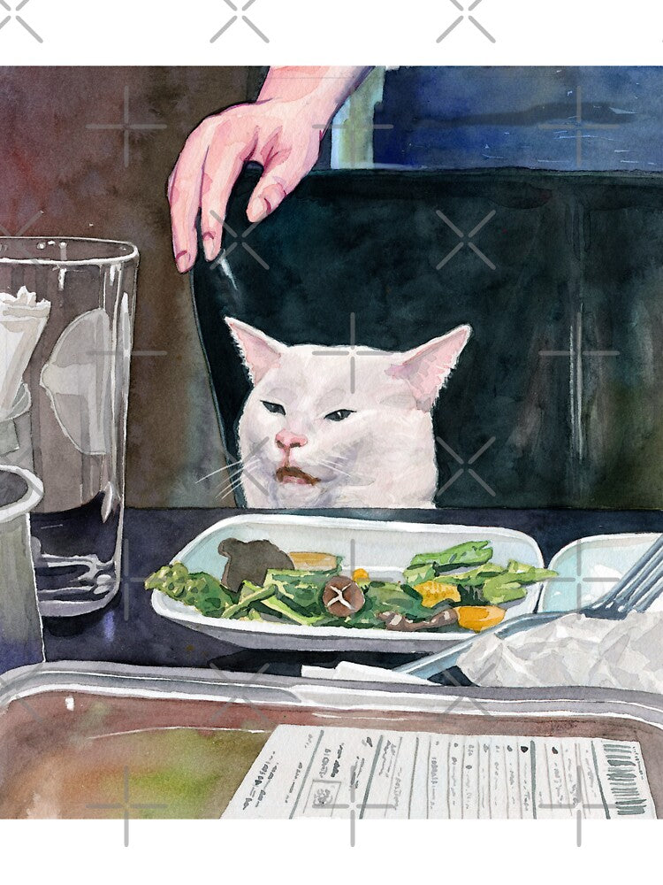 Angry Woman Yelling at a Cat-4 by Fablica
