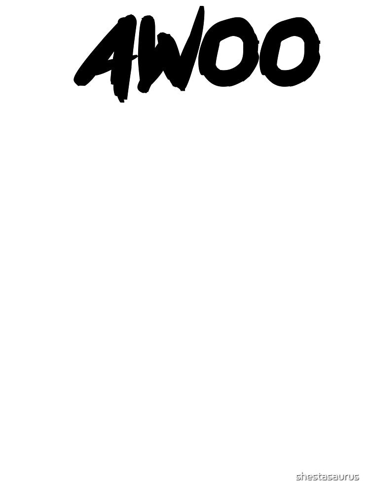 Awoo (black) by shestasaurus