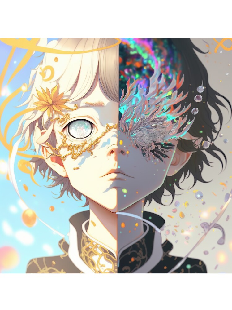 Light and Dark Genshin impact style by IA-Power