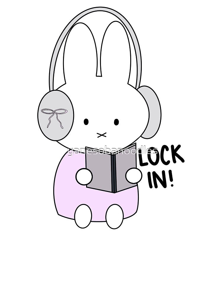 Pink Miffy Lock In by yanesobanoodles