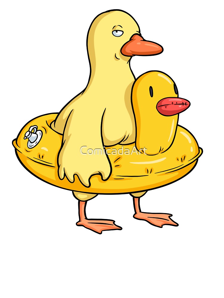 double duck by ComicadaArt