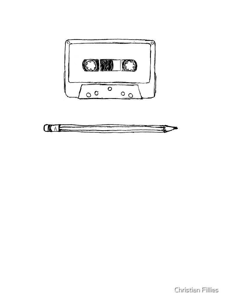 Pencil and Audio cassette? by Christian Fillies