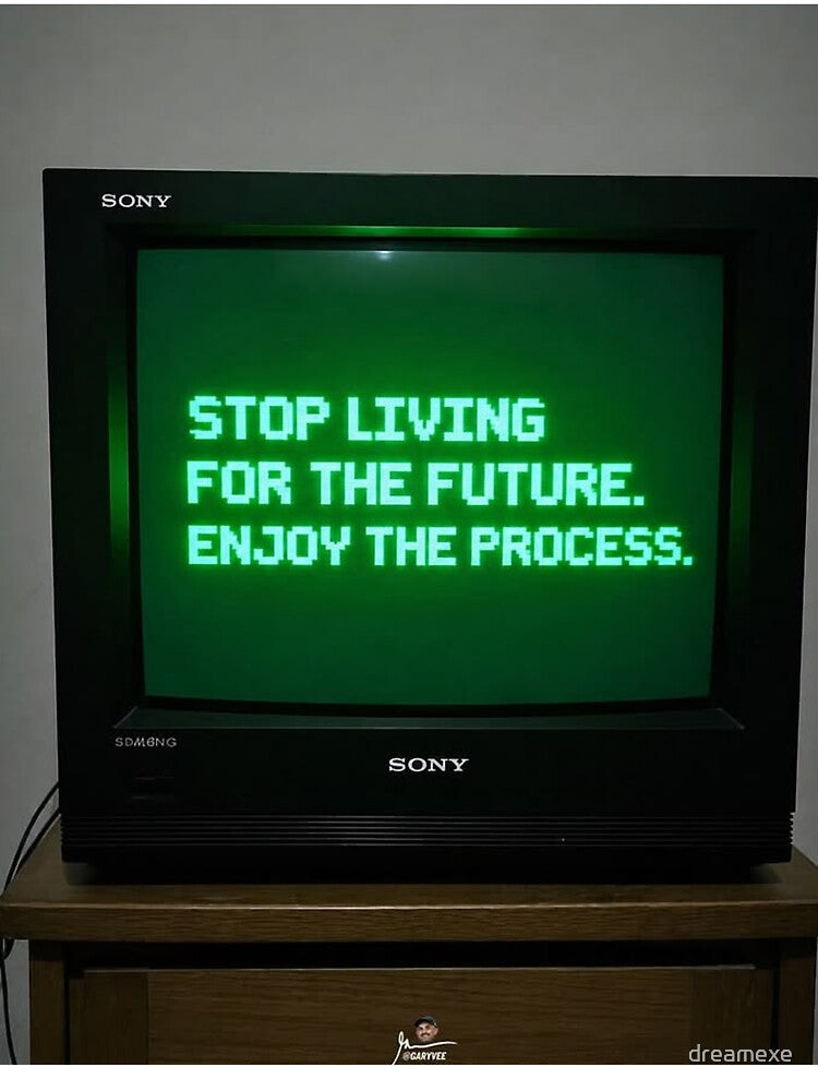 ENJOY THE PROCESS | Liminal | VHS | Webcore Art by dreamexe