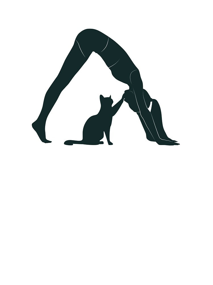 Cat Mom Yoga by Create Ur World
