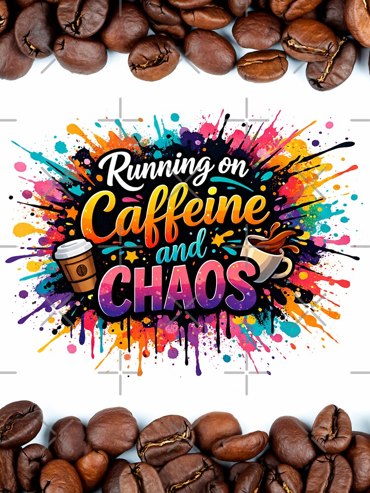 Running on Caffeine and Chaos by SassyArtistry
