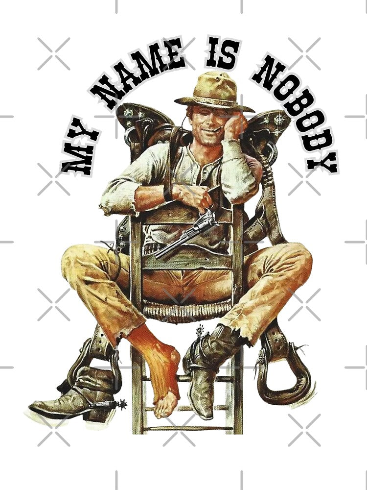 My Name is Nobody western digital colorfull art by Combatente