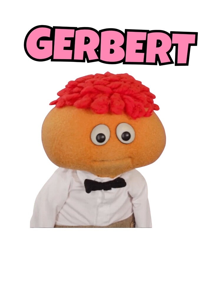 Gerbert the Puppet Retro Nostalgia / Weirdcore Meme Art by CichyZabojca01
