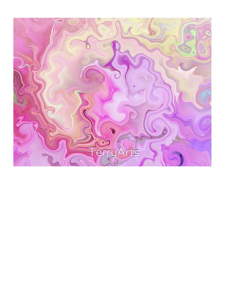 Gen Alpha Pastel Y2K Colors Abstract Sweet Dreams of a Unicorn or Princess 1 of 4 by Beachy