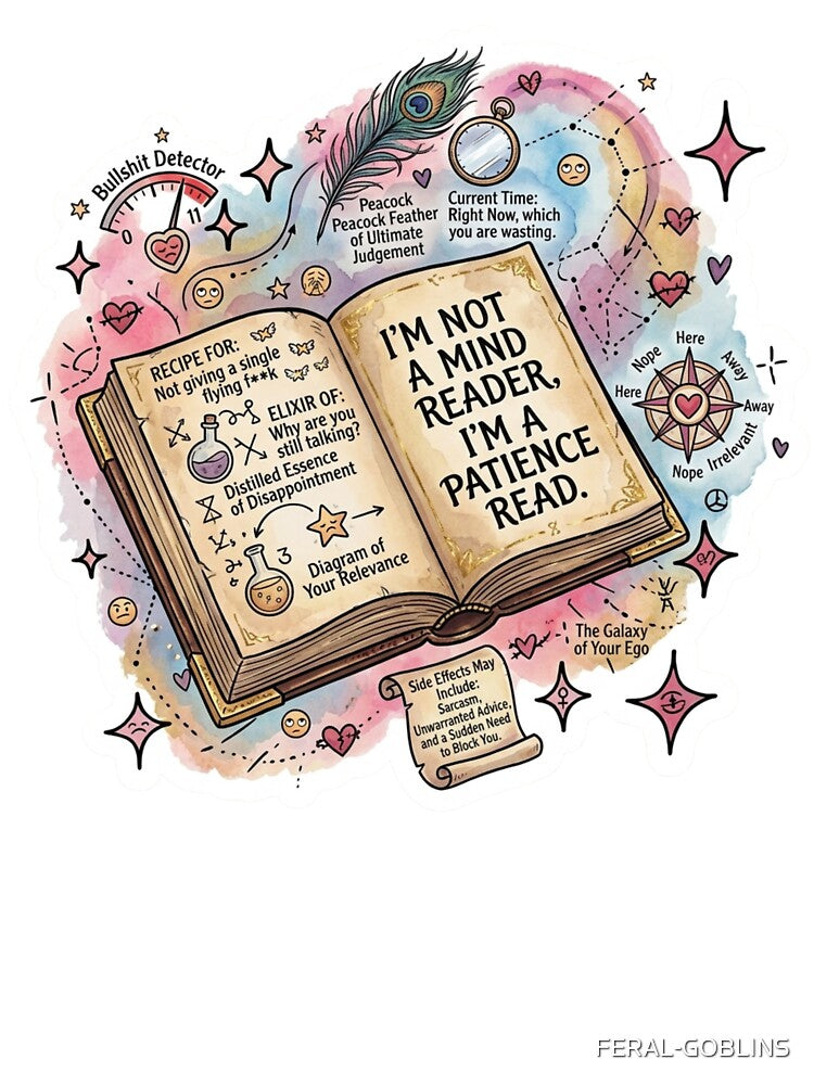 I'm not a mind reader by FERAL-GOBLINS