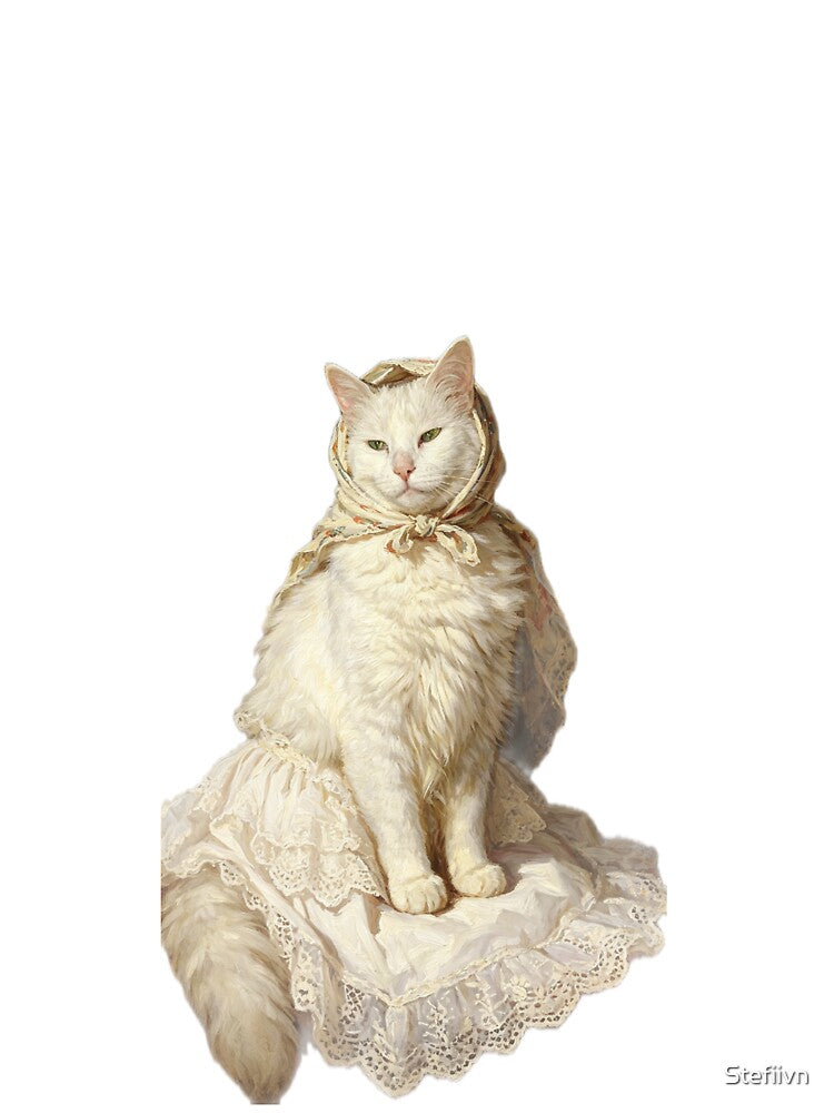 Cat from medieval era by Stefiivn