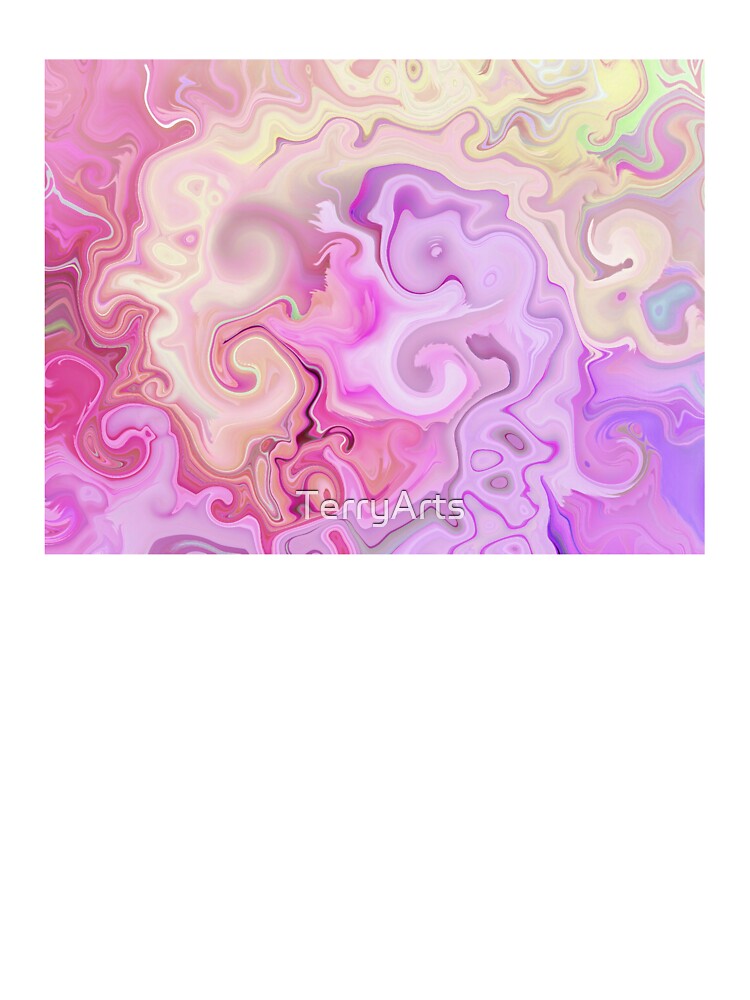 Gen Alpha Pastel Y2K Colors Abstract Sweet Dreams of a Unicorn or Princess 4 of 4 by Beachy