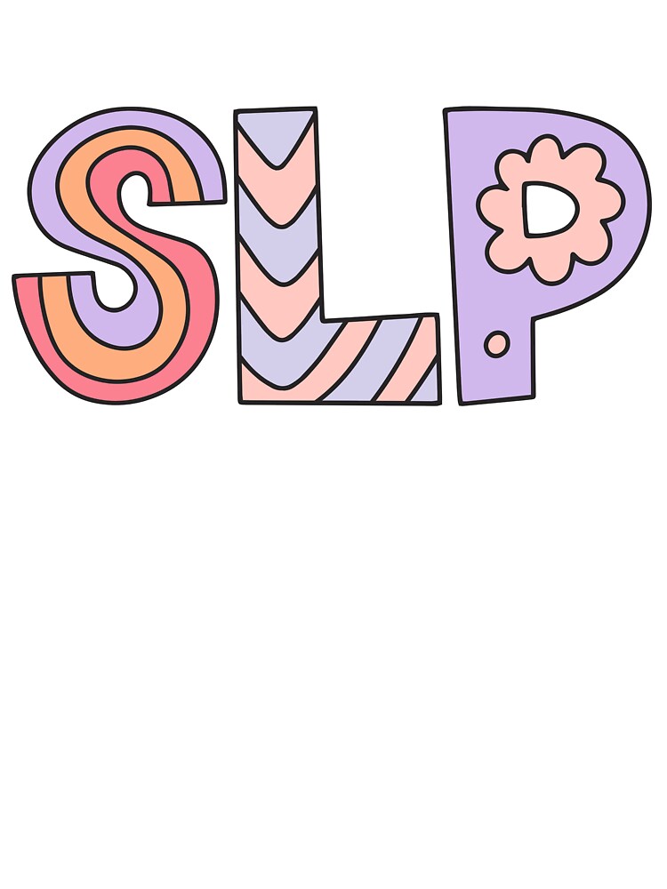SLP I Speech Language Pathologist l Colorful by GabbyC03