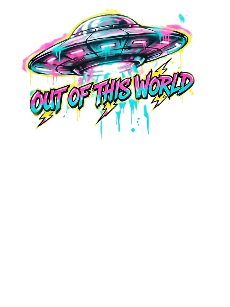 UFO Street Art by AlienJoy