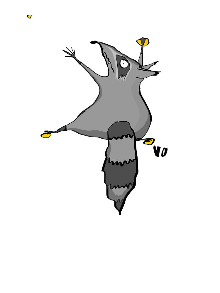 Rascale the Climbing Raccoon by Raccoona Matata