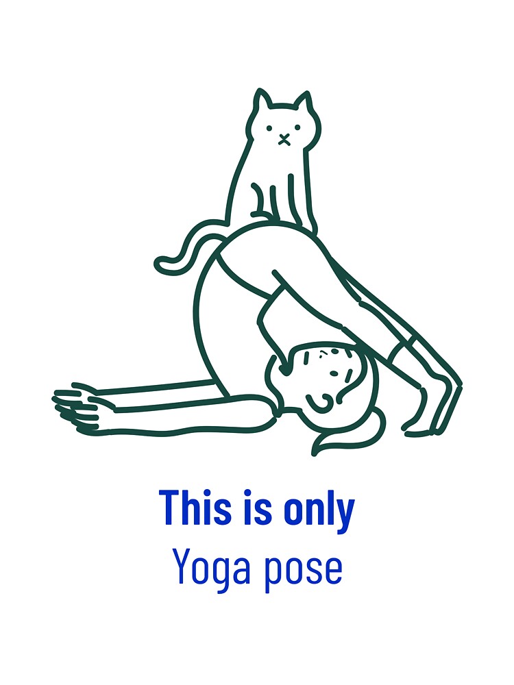 This is only yoga pose by Eugenie974