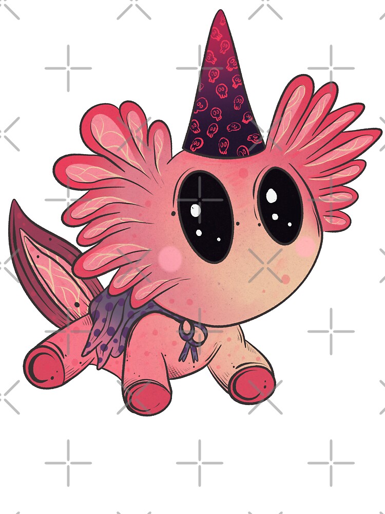 Axolotl wizard by Jess.a.creates