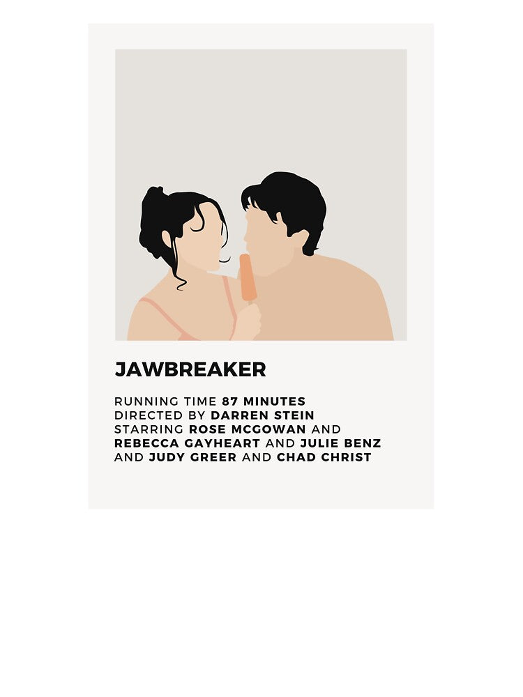 Jawbreaker Minimalist Poster by honeydesigns
