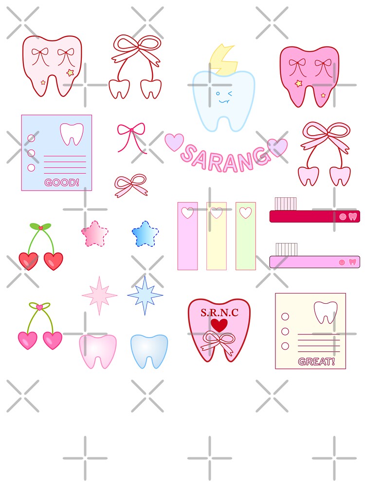 Illit Sarangnee Club Stickers by Greatbluewhale3