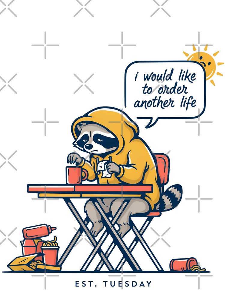 I would like to order another life! by Ink And Inspire