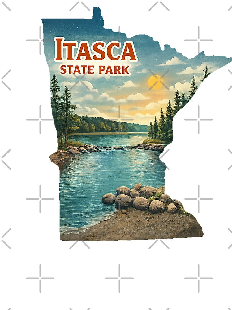 Itasca State Park Minnesota by vectcd
