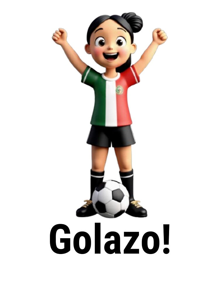 Mexico Fan Girl — Soccer Spirit by BajioAmigos