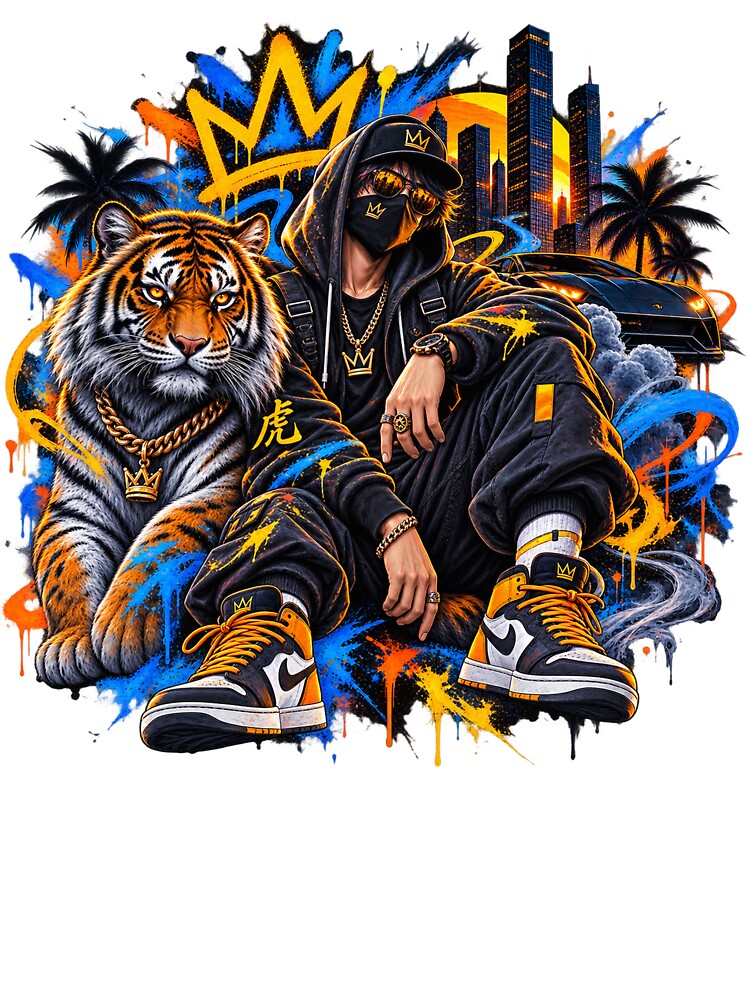 Tiger Street King by VYBORA Studio