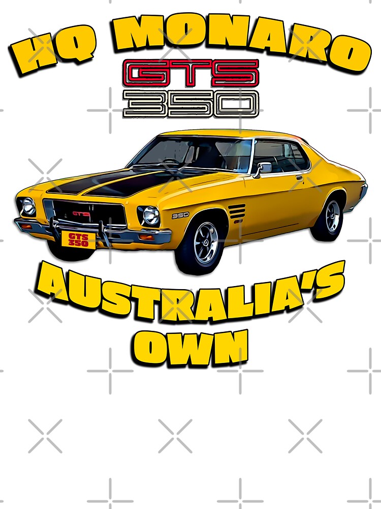 HQ Monaro GTS 350 Classic Aussie Muscle Car Art by Michael van der Hoorn