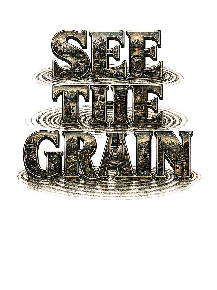 See the Grain | Ripple Typography Film Photography Art by Golden Era Studio