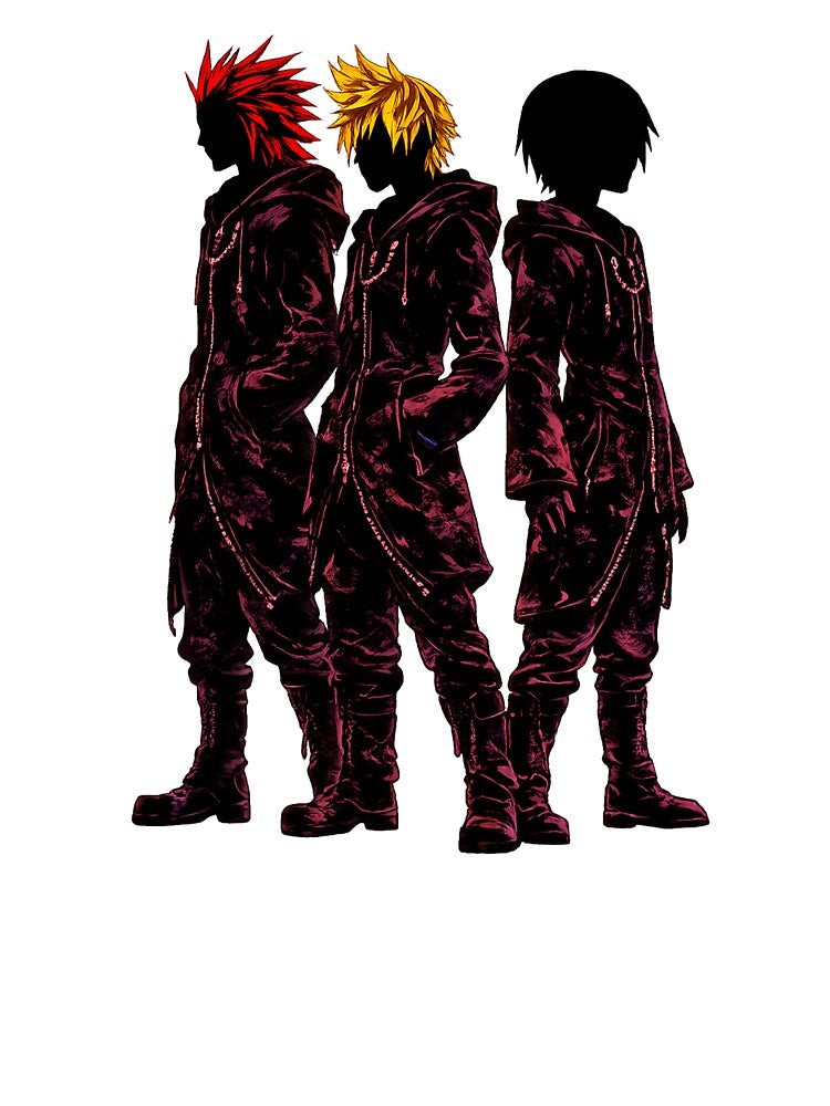 358/2 Days – Roxas, Axel & Xion Silhouette Tribute by JovanTheEditor
