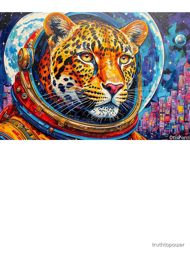 LEOPARD ASTRONAUT-COMING HOME 6 by truthtopower