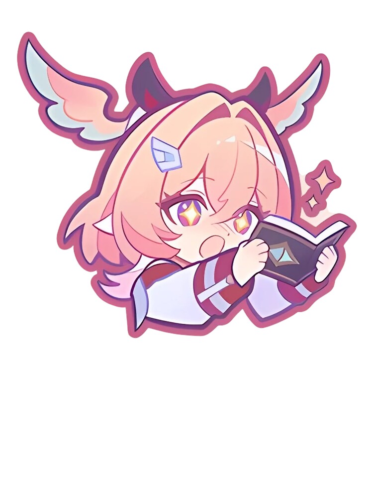 Chibi Linnea Reading Book Genshin Impact by KomiArts