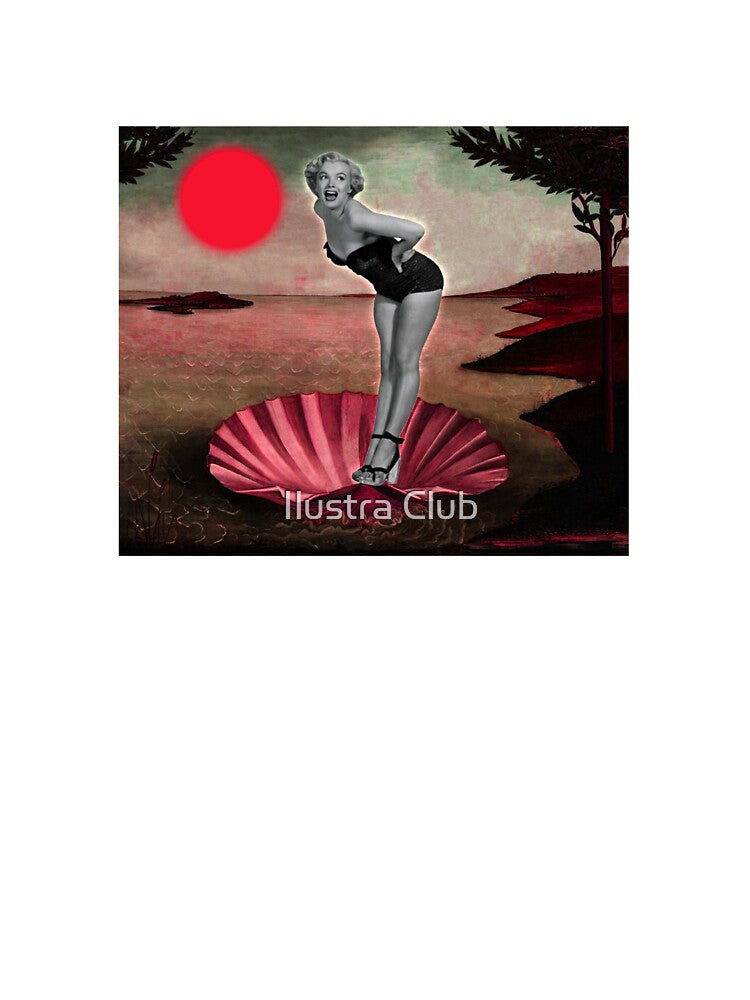 Marilyn retro art by Ilustra Club