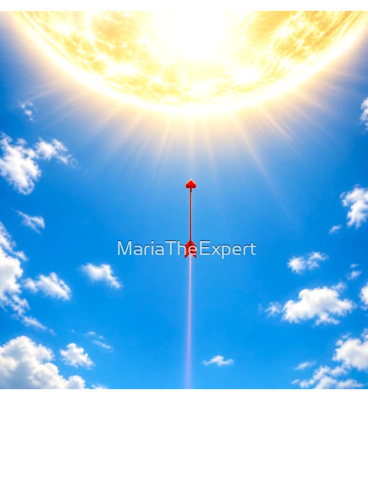 A small red arrow to the Sun by MariaTheExpert
