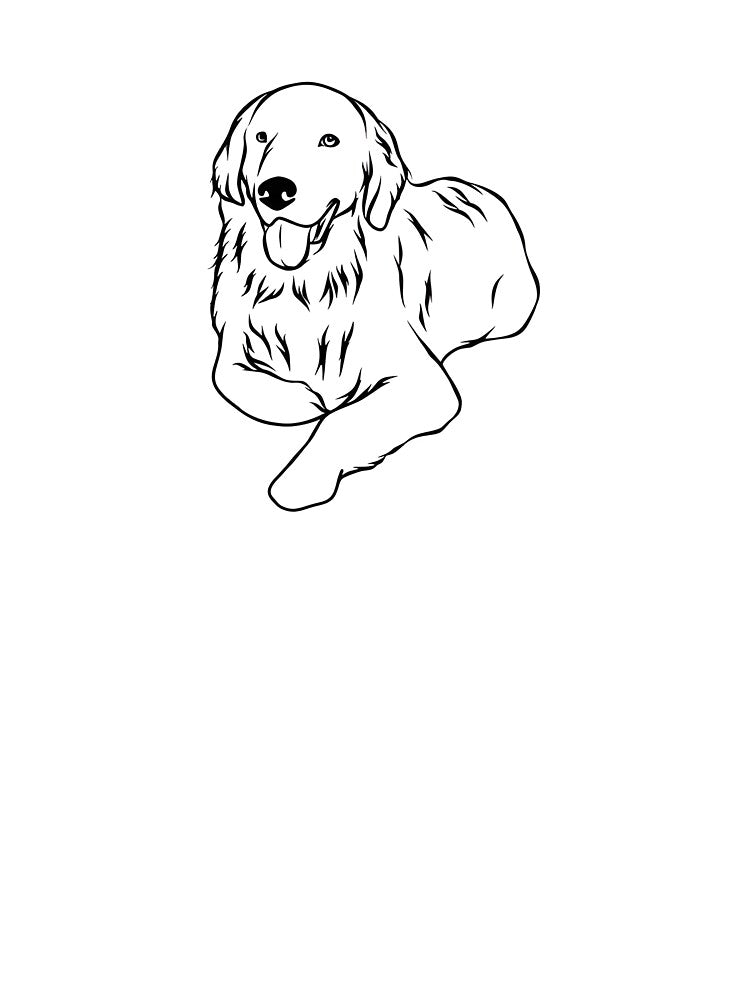 Dog minimalist by RadiantGraphics