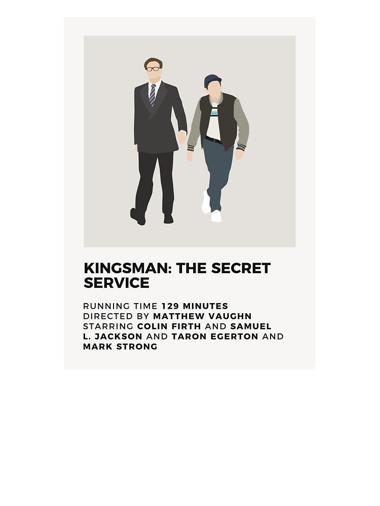 Kingsman Minimalist Poster by honeydesigns