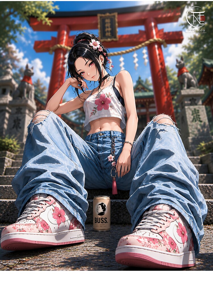 Summer Shrine. | Neo Edo by Neo Edo Studio
