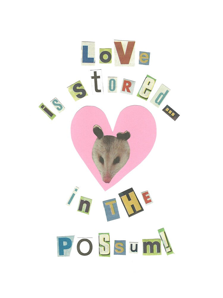 Love is stored... in the possum! by prschooldr0pout
