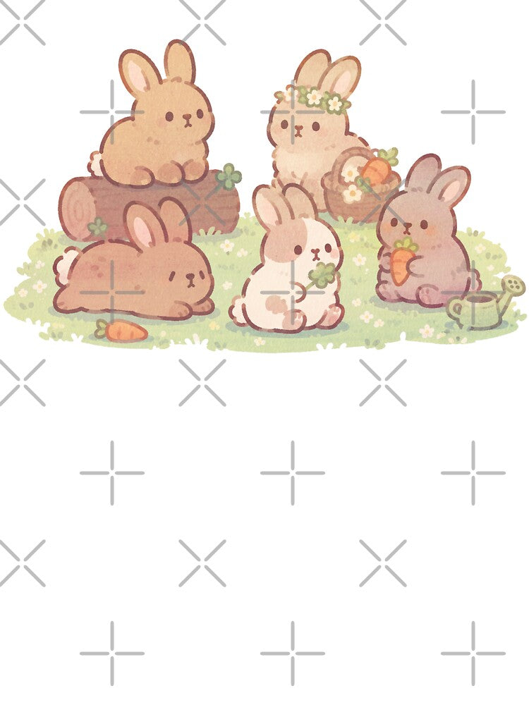 bunnies by miriart