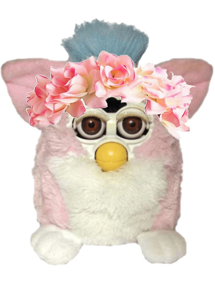 tumblr flower crown furby!!! by PLANET-VEE