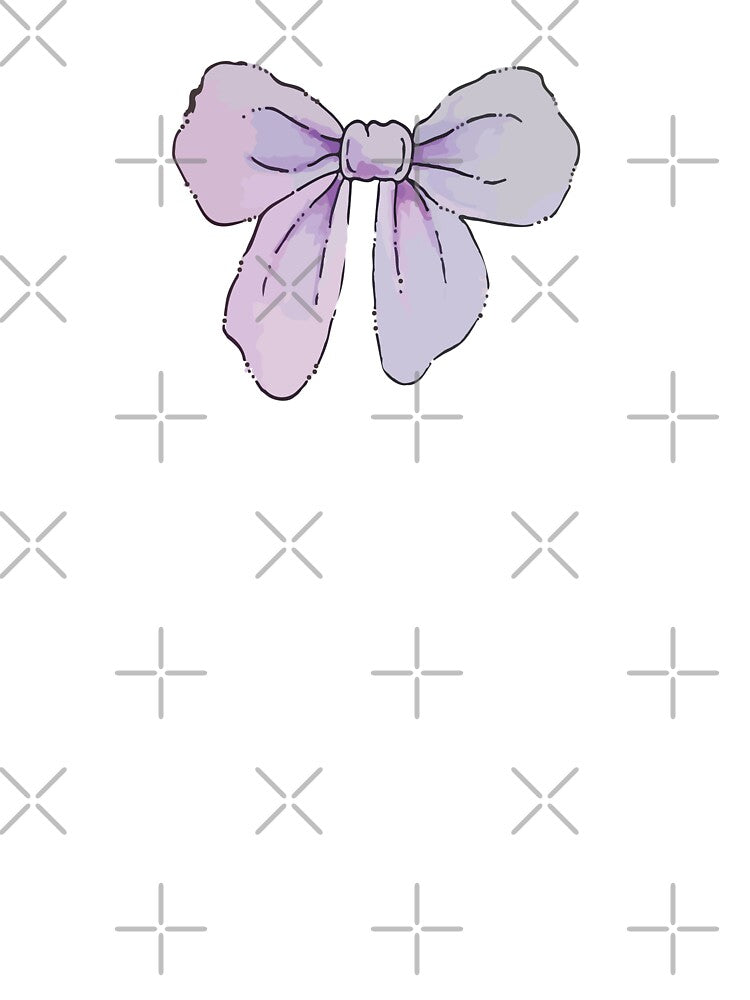 Cute purple bow by silveruniverse