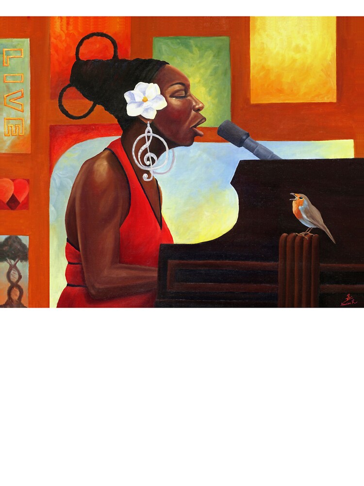 Songbird (Nina Simone) by kavionart