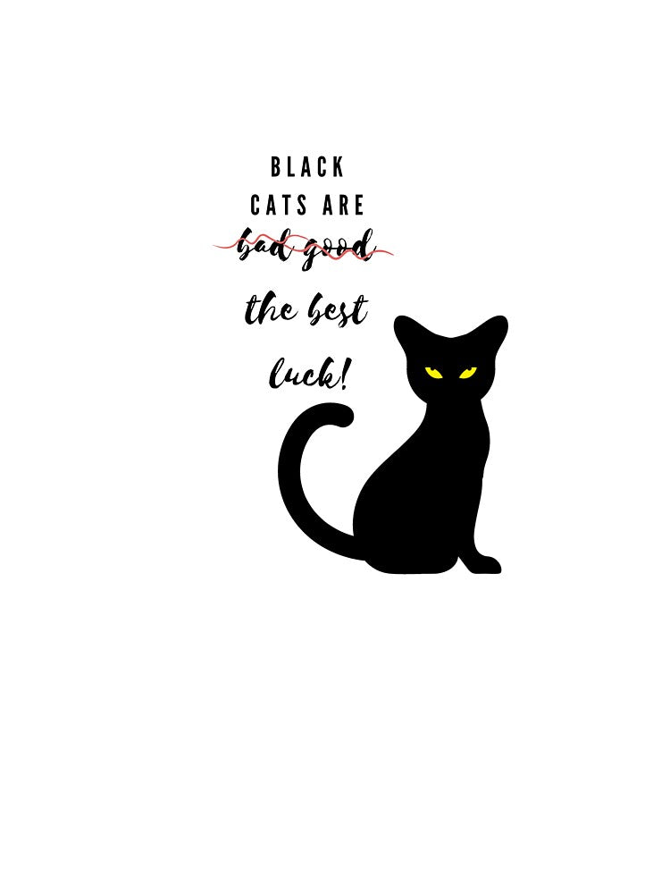Lucky Black Cat by PositCat